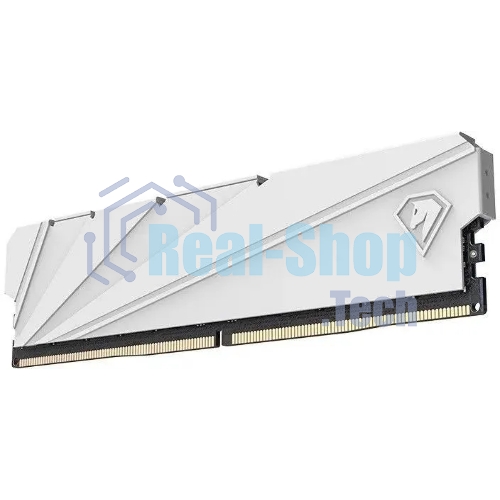 Оперативная память NETAC Shadow S, DDR4, 32Gb (2x16 GB), 3200 MHz, CL16, DIMM, радиатор, белый