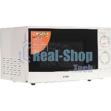 Микроволновая печь Mystery MMW-2012 белый, 20 л, 800 Вт, переключатели - поворотный механизм