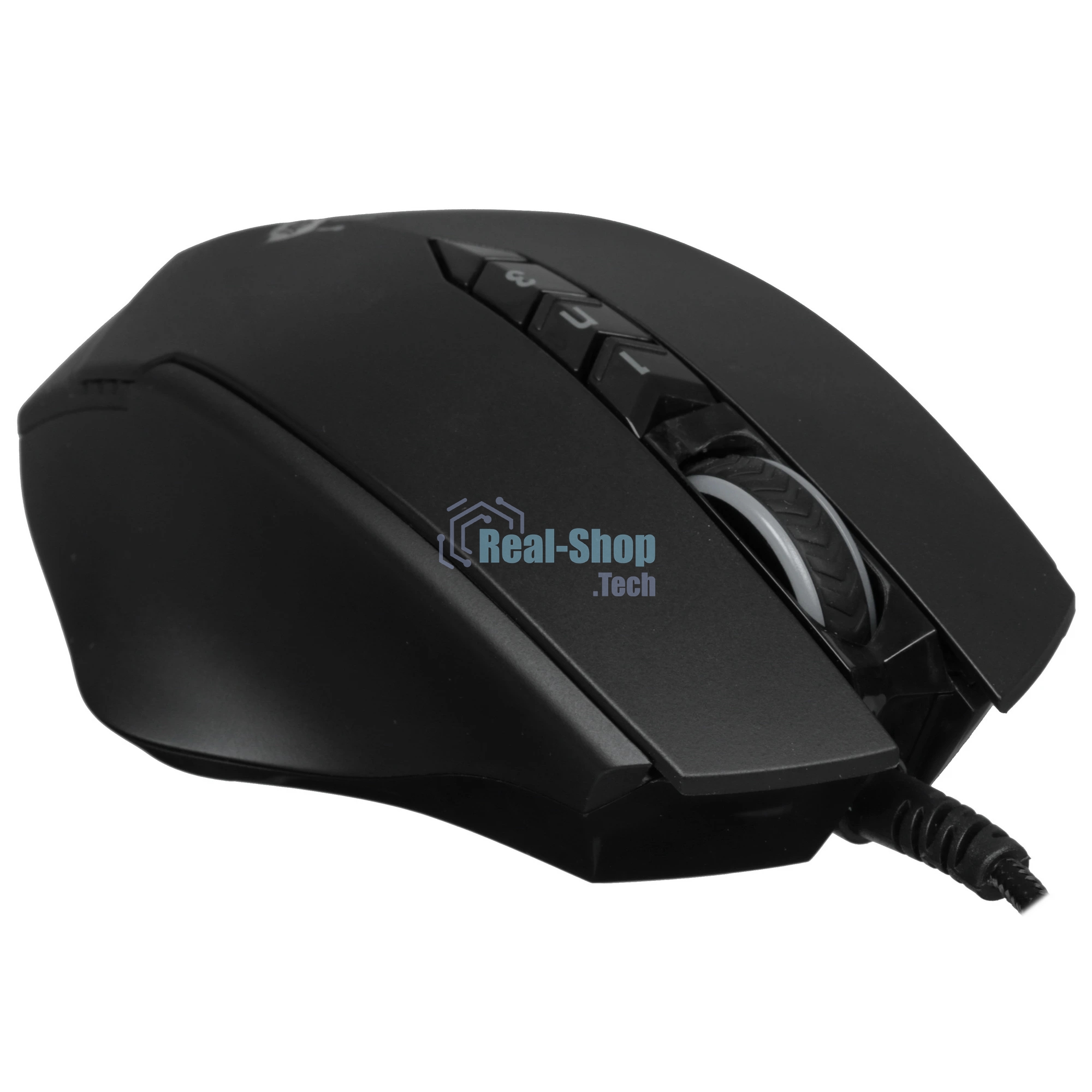 Мышь проводная A4Tech Bloody V8M Max черный, 12000 dpi, USB, кнопки - 10