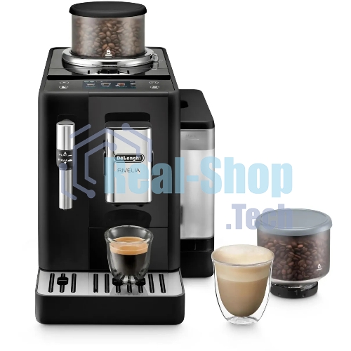 Кофемашина автоматическая Delonghi EXAM440.35.B черный, исп. кофе - молотый/зерновой 1,4 л, 1450 Вт, 19 Бар