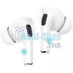 Наушники TWS Hoco EW04 Plus белый, внутриканальные, Bluetooth, до 4 ч