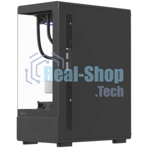 Корпус Formula Crystal Z1CM Plus AR v2 черный без БП mATX 5x120мм 1xUSB3.0 audio bott PSU