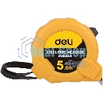 Рулетка Deli DL9025B 5мx25мм Метрическая. Корпус ударопрочный.