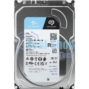 Жесткий диск Seagate 4Tb Skyhawk (ST4000VX016) OEM Serial ATA III, 5400 rpm, 256mb, для видеонаблюдения