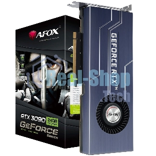 Видеокарта Afox RTX3090 24GB GDDR6X 384bit 3xDP HDMI BLOWER RTL