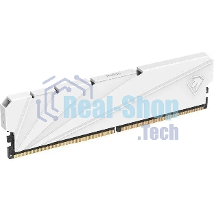 Оперативная память NETAC Shadow S, DDR4, 32Gb (2x16 GB), 3200 MHz, CL16, DIMM, радиатор, белый