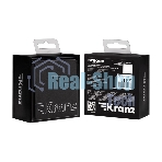 Выключатель Kranz STRONG 1 кл проходной (переключатель) с подсветкой 10А с/у антрацит