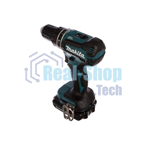 Аккумуляторная дрель-шуруповерт Makita DHP485SYE б\щет, 18В, 2х1.5 А·чLi-ion, БЗП-13мм,0-500\1900об\м, 50\25Нм