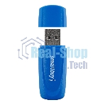 Флешка USB Smartbuy Scout Blue (SB016Gb2SCB), 16Gb, USB 2.0, R/W 15/12, синий