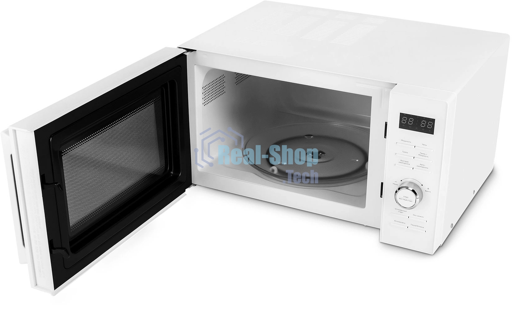 Микроволновая печь Vitek VT-MW1825 белый, 25 л, 900 Вт, переключатели - кнопки, поворотный механизм