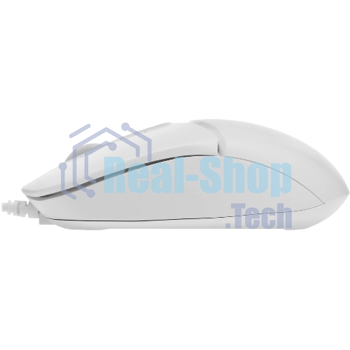 Мышь проводная A4Tech Fstyler FM12S белый, 1200 dpi, USB, кнопки - 3