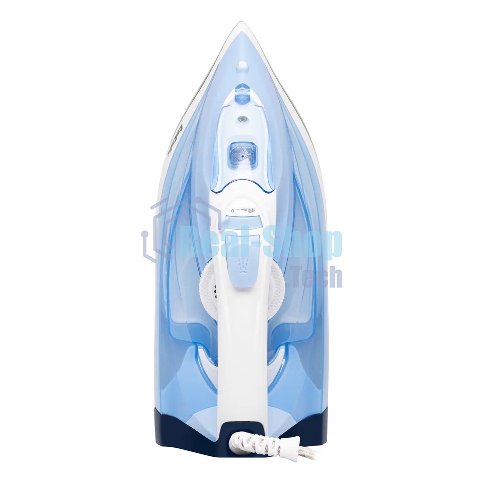 Утюг BBK ISE-2411 голубой, 2400 Вт, 40 г/мин, 140 г/мин, 300 мл