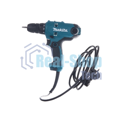 Дрель Makita DF0300 320Вт,БЗП-10мм,0-450\0-1500об\м,1.2кг,кор
