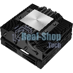 Кулер для процессора DEEPCOOL AN400 черный, 92 мм, алюминий/медь, 2950 об/мин, 23.2 дБ, 4 pin, 150 Вт, 52.5 мм