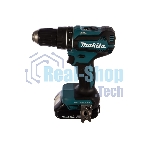 Аккумуляторная дрель-шуруповерт Makita DHP485SYE б\щет, 18В, 2х1.5 А·чLi-ion, БЗП-13мм,0-500\1900об\м, 50\25Нм
