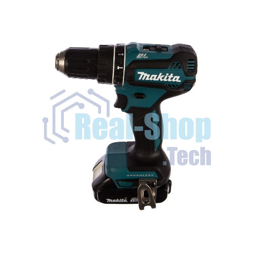 Аккумуляторная дрель-шуруповерт Makita DHP485SYE б\щет, 18В, 2х1.5 А·чLi-ion, БЗП-13мм,0-500\1900об\м, 50\25Нм