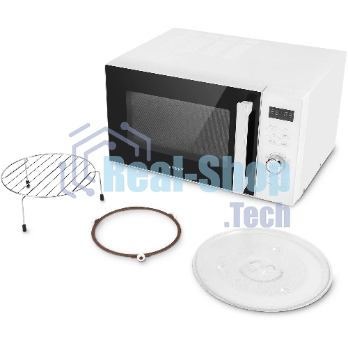 Микроволновая печь Vitek VT-MW1825 белый, 25 л, 900 Вт, переключатели - кнопки, поворотный механизм