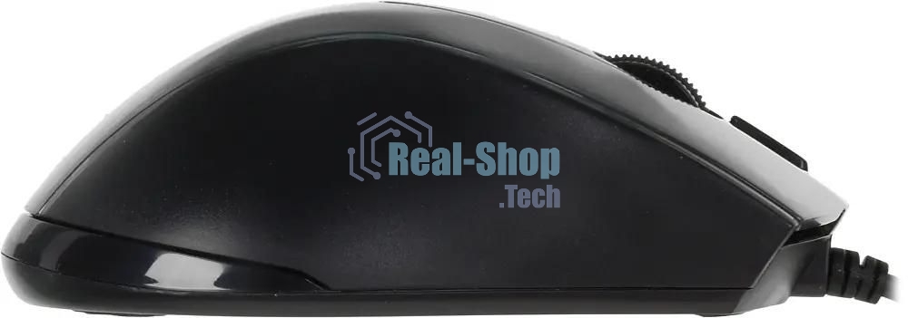 Мышь проводная A4Tech N-500F серый глянец/черный, 1200 dpi, USB, кнопки - 4