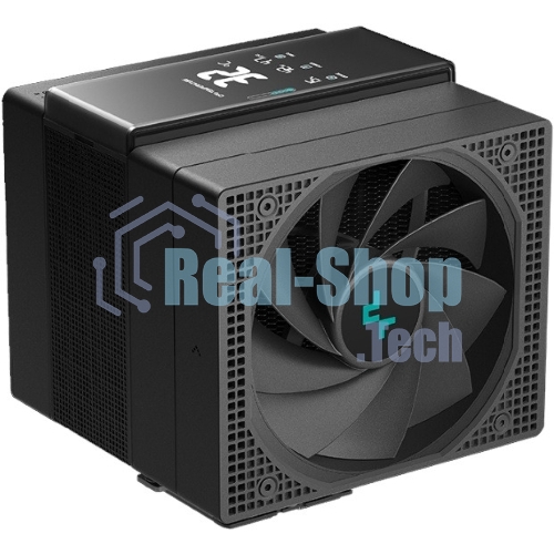 Кулер для процессора DEEPCOOL ASSASSIN IV VC VISION черный, 120 мм, алюминий/медь, 1800 об/мин, 29.3 дБ, 4 pin, 300 Вт, 172 мм