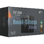 Блок питания PCCooler P5-YS1200-G1F черный 1200W 80 PLUS Gold, 135мм, модульный, черный