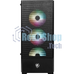 Компьютерный корпус MSI MAG FORGE 112R 2xUSB 3.0, 4x120мм ARGb Fan, ARGb Control Board, Tempered Glass Window, Brown Box (949679)