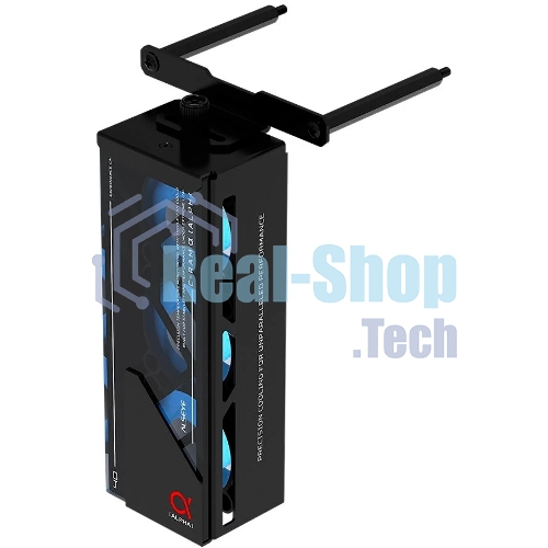 Вентилятор для процессора ALSEYE AS.03.08.0001 (C-RAM-Alpha-B) Product Size: 145.9 x 82 x 38.3мм Number of fans: 3 Size: 40 x 40 x 20мм Material: 1мм SPCC thick sheet metal Surface treatment: Powder coated black on the surface Box: Black Leaf: Milk white Luminous effect: internally emitting ARGb Speed: 1000-3500RPM Ou