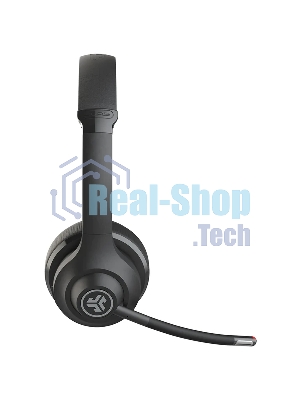 Гарнитура JLab Work Wireless Headset Gen 2 чёрный, беспроводная, Bluetooth/USB-C, до 45 ч, микрофон с шумоподавлением