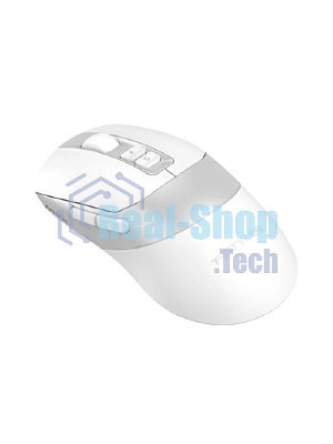 Мышь A4Tech Fstyler FB50CS Plus белый оптическая 3200dpi silent беспров. BT/Radio USB 7but