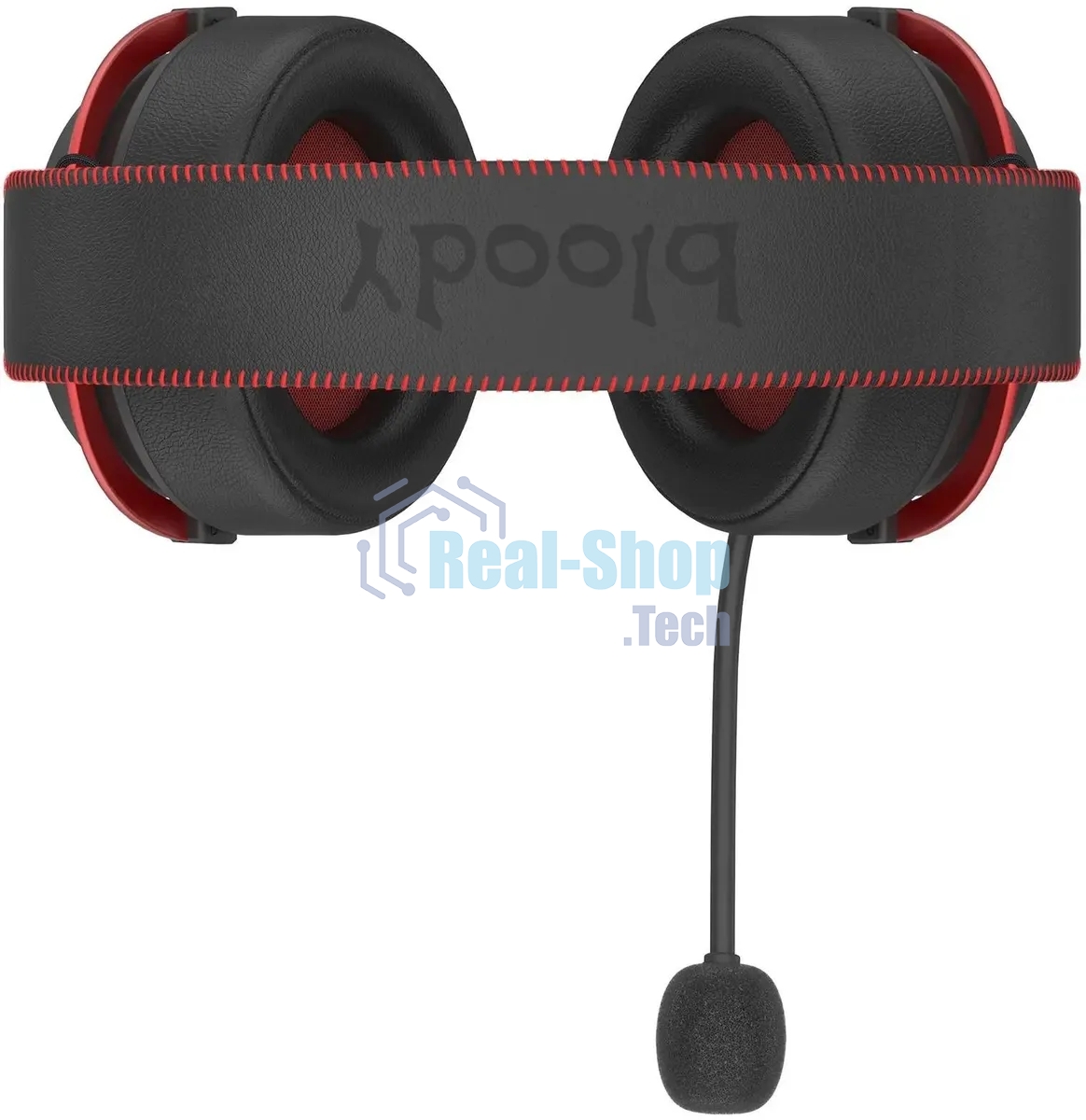 Гарнитура Bloody MR590 Sports Red красный/чёрный, беспроводная + проводная, Bluetooth, до 35 ч