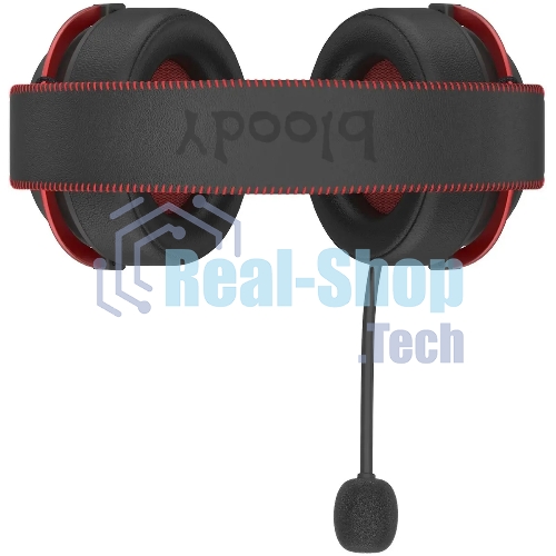 Гарнитура Bloody MR590 Sports Red красный/чёрный, беспроводная + проводная, Bluetooth, до 35 ч