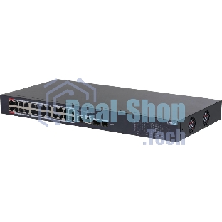 Коммутатор Dahua DH-CS4226-24ET-375, 2×1 Гбит/с Combo + 2×1 Гбит/с SFP, управляемый