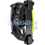 Вентилятор для корпуса Montech AX120 ARGb 120х120x25 черный 4-pin 27дБ (AX120 PWM BLACK) Ret