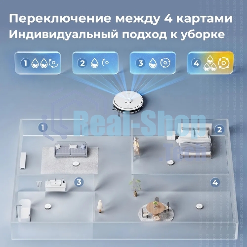 (Распродажа) Робот-пылесос ECOVACS DLX32 Y1 Pro Plus белый
