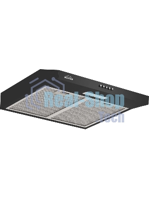 Вытяжка подвесная Elikor Eco ONE 50 BK чёрный, 50 см, 400 м³/ч, 51 дБ