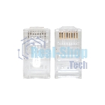 Коннектор RJ-45 TERACOM PRO неэкранированный 8P8C 30мкд Cat.5E универсальный (упак. 10 шт)