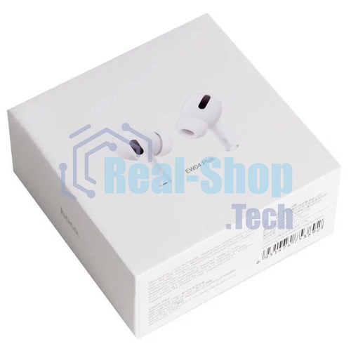 Наушники TWS Hoco EW04 Plus белый, внутриканальные, Bluetooth, до 4 ч