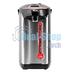 Термопот Centek CT-0082 черный, 5л, 750 Вт, 3 способа подачи воды, корпус из нержавеющей стали