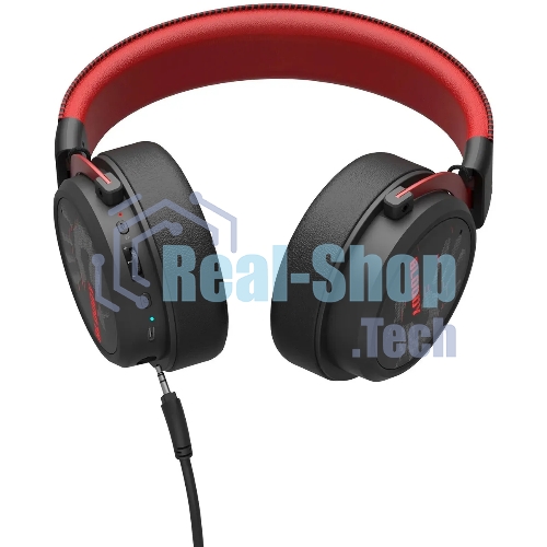 Гарнитура Bloody MR590 Sports Red красный/чёрный, беспроводная + проводная, Bluetooth, до 35 ч