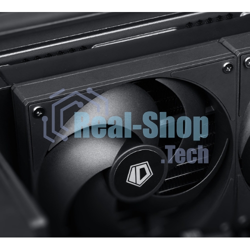 Вентилятор для корпуса ID-Cooling AS-120-K черный, 120 мм, 2000 об/мин, 27.2 дБ, 4 pin