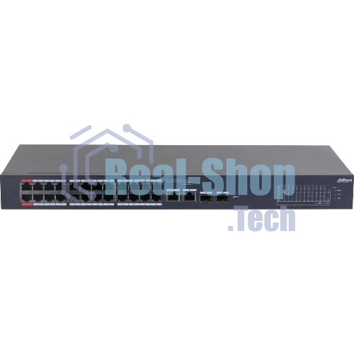 Коммутатор Dahua DH-CS4226-24ET-375, 2×1 Гбит/с Combo + 2×1 Гбит/с SFP, управляемый