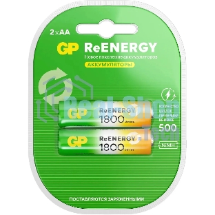 Аккумулятор GP 180AAHCRGY-2CRCB2 AA NiMH 1800mAh (2шт)