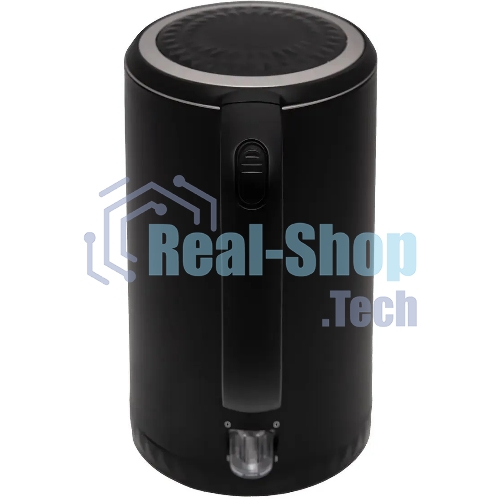 Чайник электрический Centek CT-0020 черный металл 1.7 л, 2200 Вт, бесшовная колба, двойные стенки