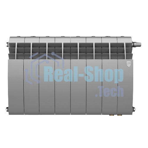Радиатор Royal Thermo BiLiner 350 Silver Satin VR80 - 8 секц.