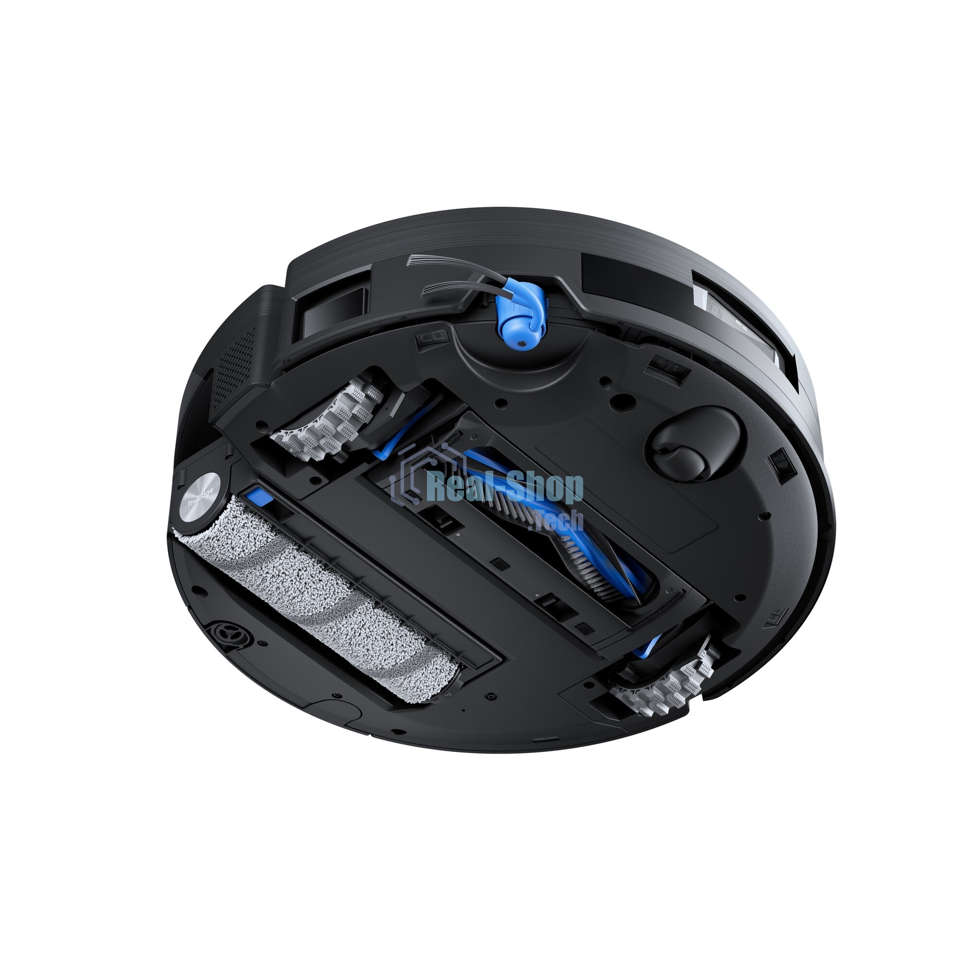 Робот-пылесос Ecovacs Deebot X11 OmniCyclone черный/коричневый, 6400 мА*ч Li-Ion, уборка сухая/влажная, пылесборник контейнер 0.22 л