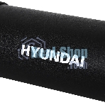 Колонка портативная Hyundai H-PAC220 черный/голубой 10W 1.0 BT/3.5Jack/USB
