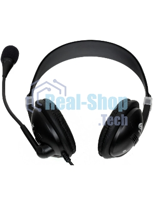Гарнитура Ritmix RH-533 USB чёрный, проводная, USB