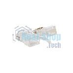 Коннектор RJ-45 TERACOM PRO неэкранированный 8P8C 30мкд Cat.5E универсальный (упак. 10 шт)