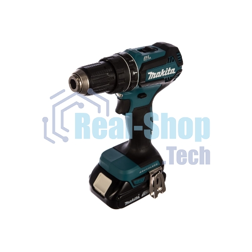 Аккумуляторная дрель-шуруповерт Makita DHP485SYE б\щет, 18В, 2х1.5 А·чLi-ion, БЗП-13мм,0-500\1900об\м, 50\25Нм