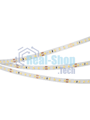 Лента светодиодная RT-A120-8мм 24V Warm3000 (9.6 W/m, IP20, 2835, 5m) (Открытый)