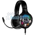 Гарнитура Sven AP-U1100MV чёрный, проводная, USB, подсветка